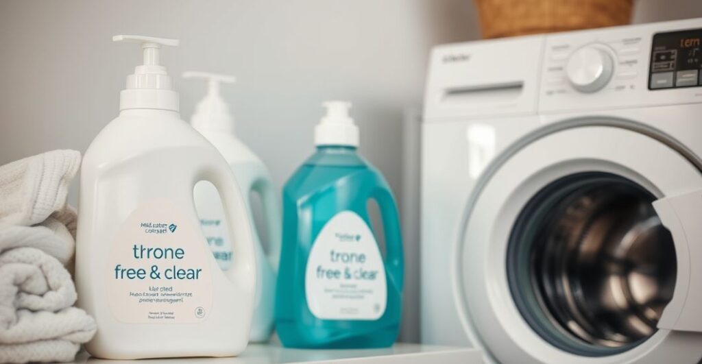 Detergent choices that protect ink and fabric