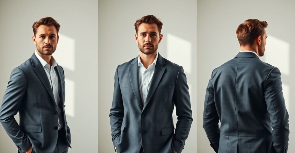 Fit and silhouette slim, classic, relaxed