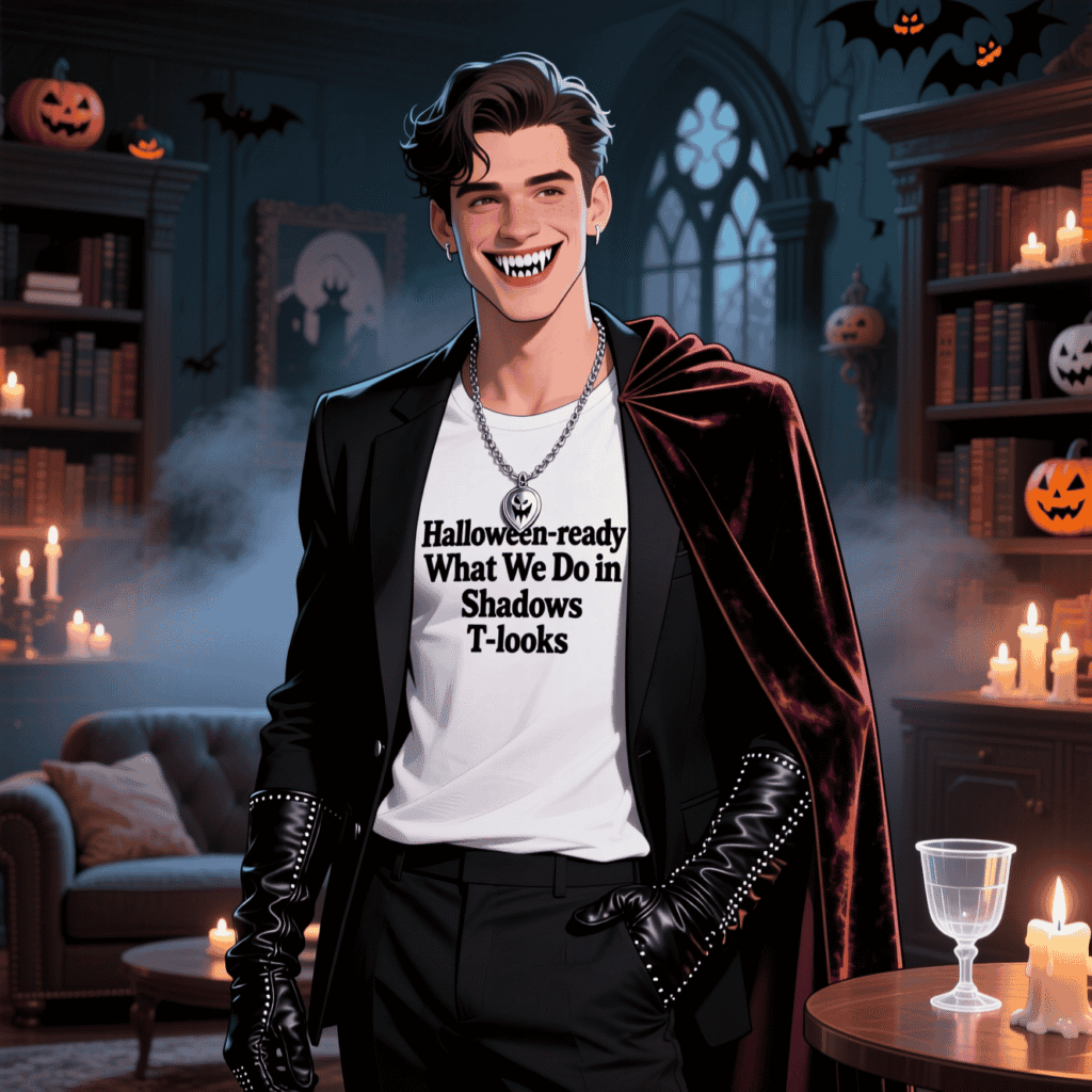 Halloween-ready What We Do in the Shadows T Shirt looks