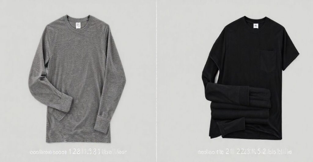 Long sleeve, pocket, and tall tees: sizing beyond 10x13