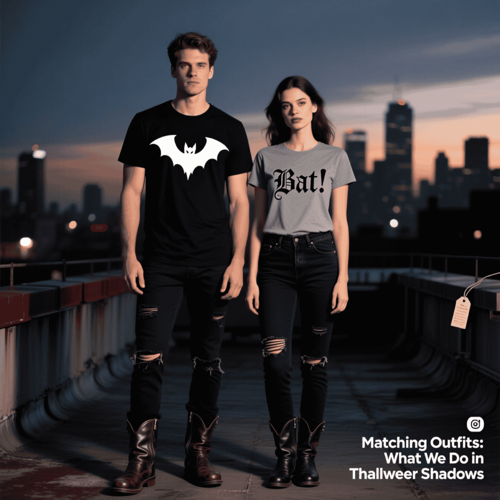 Matching Outfits: What We Do in the Shadows T Shirt for Couples/Friends