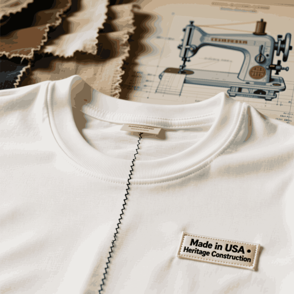 Modern exceptions new tees that still use single stitch