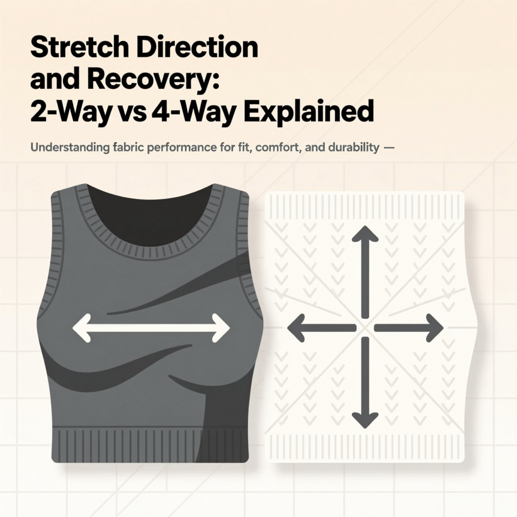 Stretch Direction and Recovery 2‑Way vs 4‑Way Explained