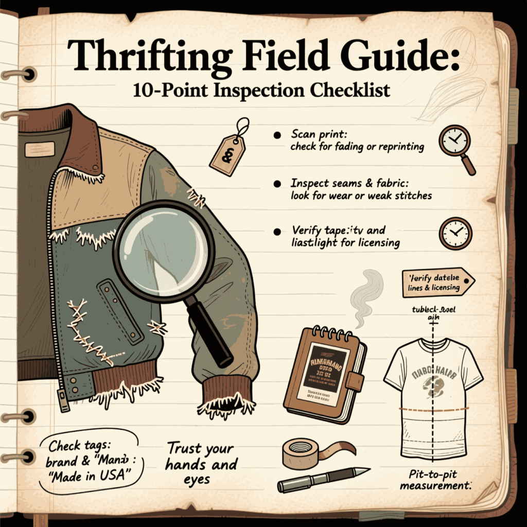 Thrifting field guide: a 10-point inspection checklist