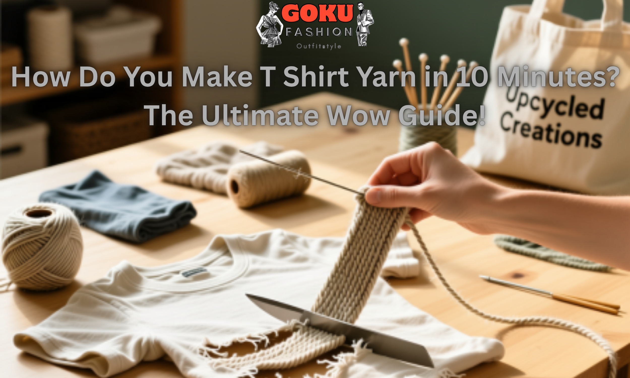 How Do You Make T Shirt Yarn
