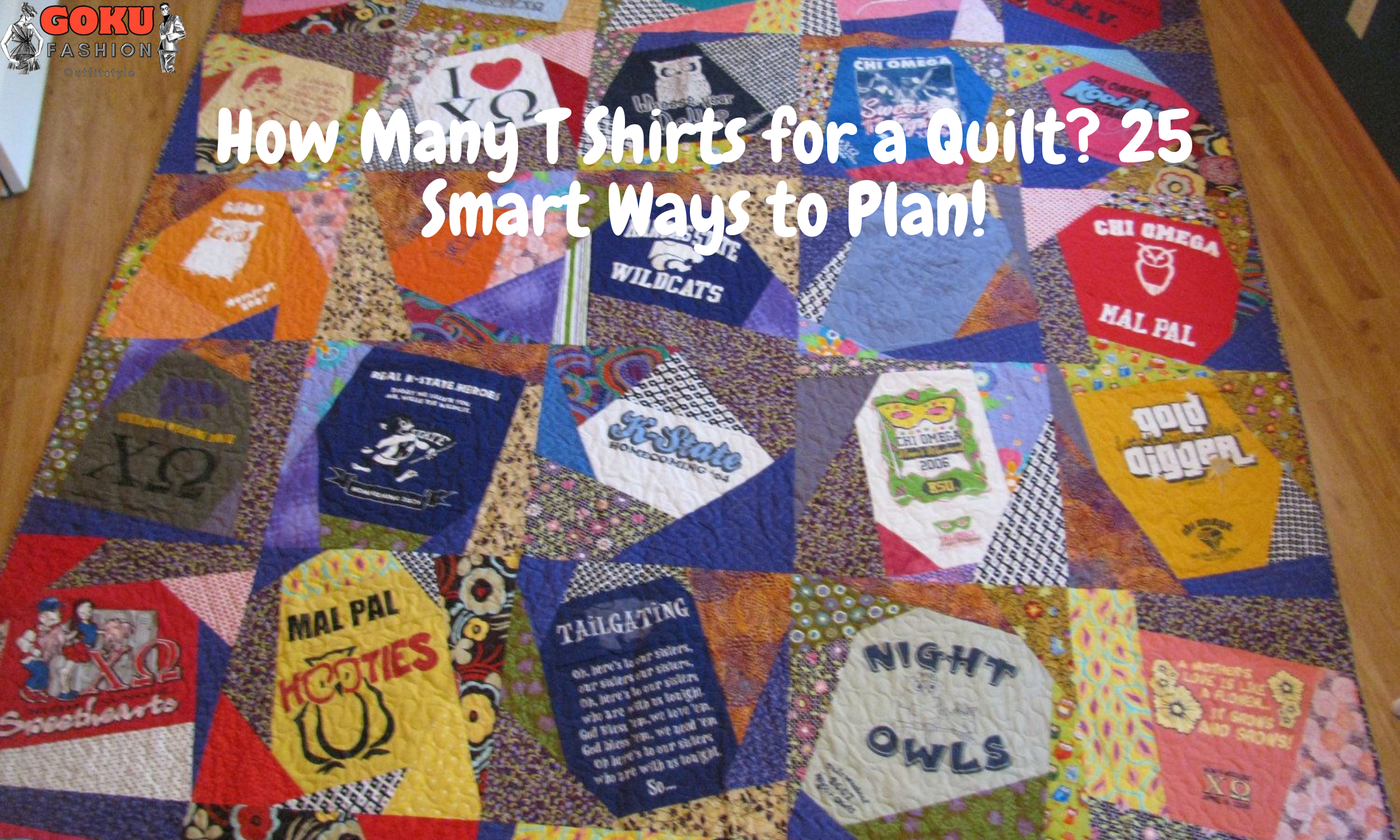 How Many T Shirts for a Quilt