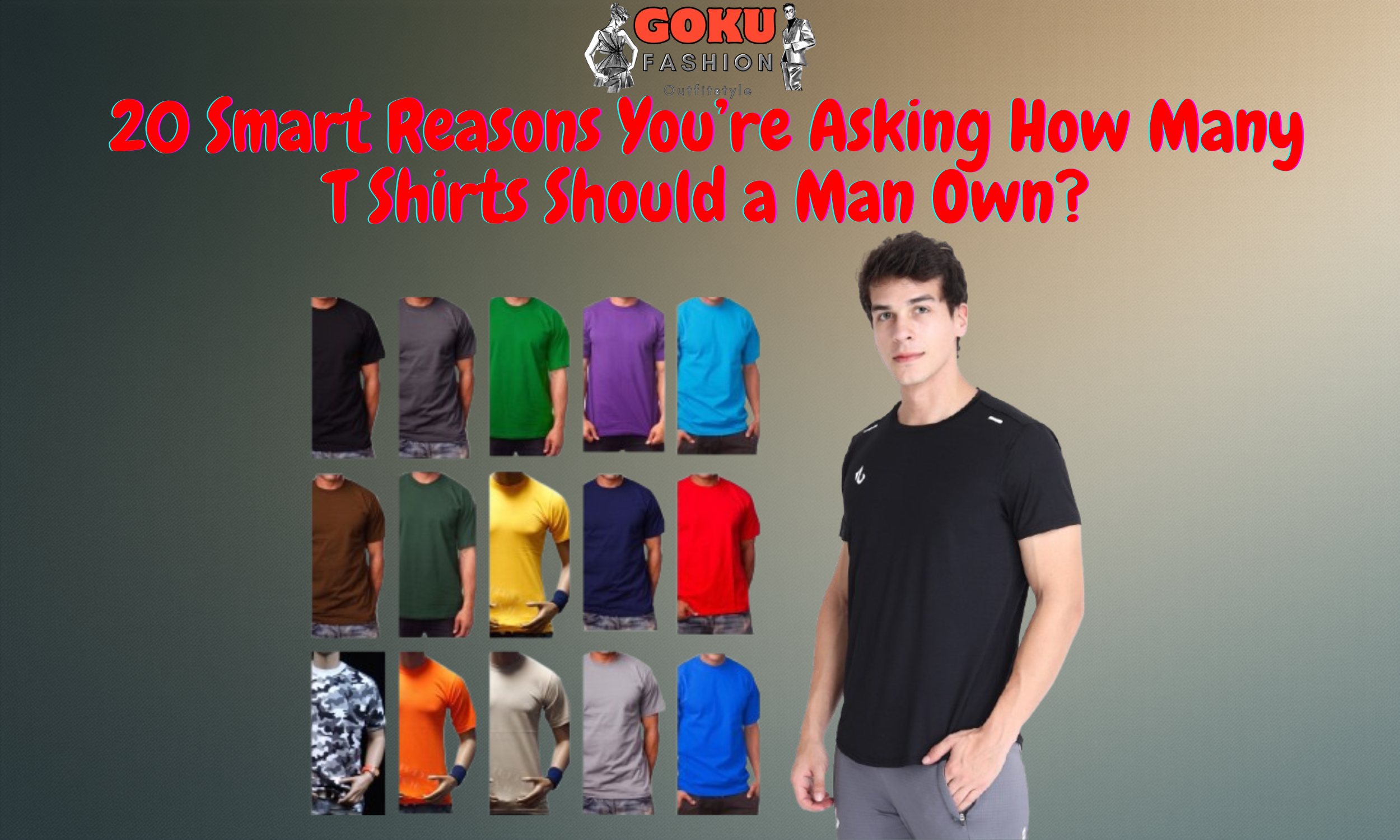 How Many T Shirts Should a Man Own