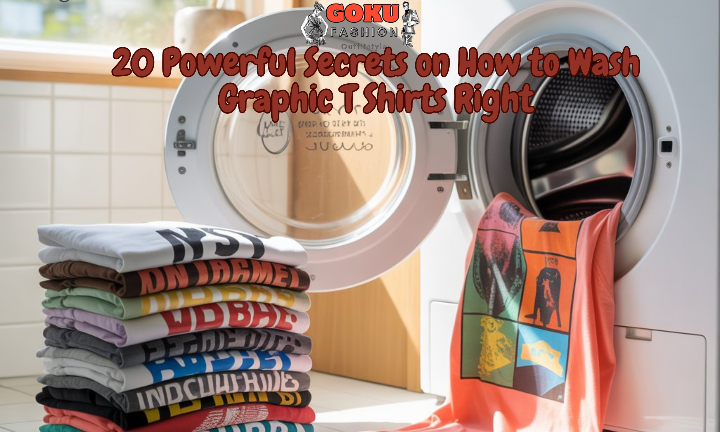 How to Wash Graphic T Shirts