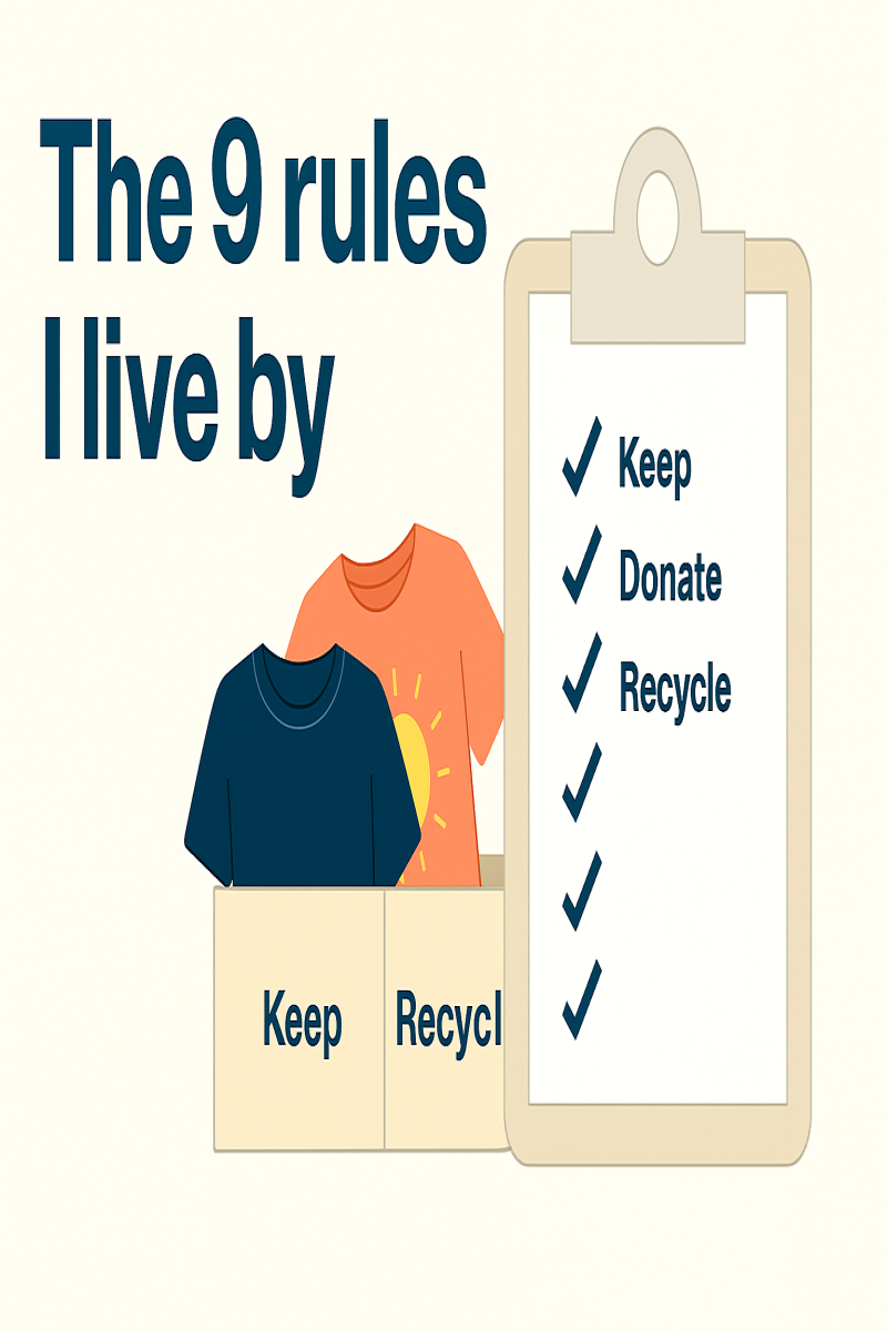 The 9 rules I live by