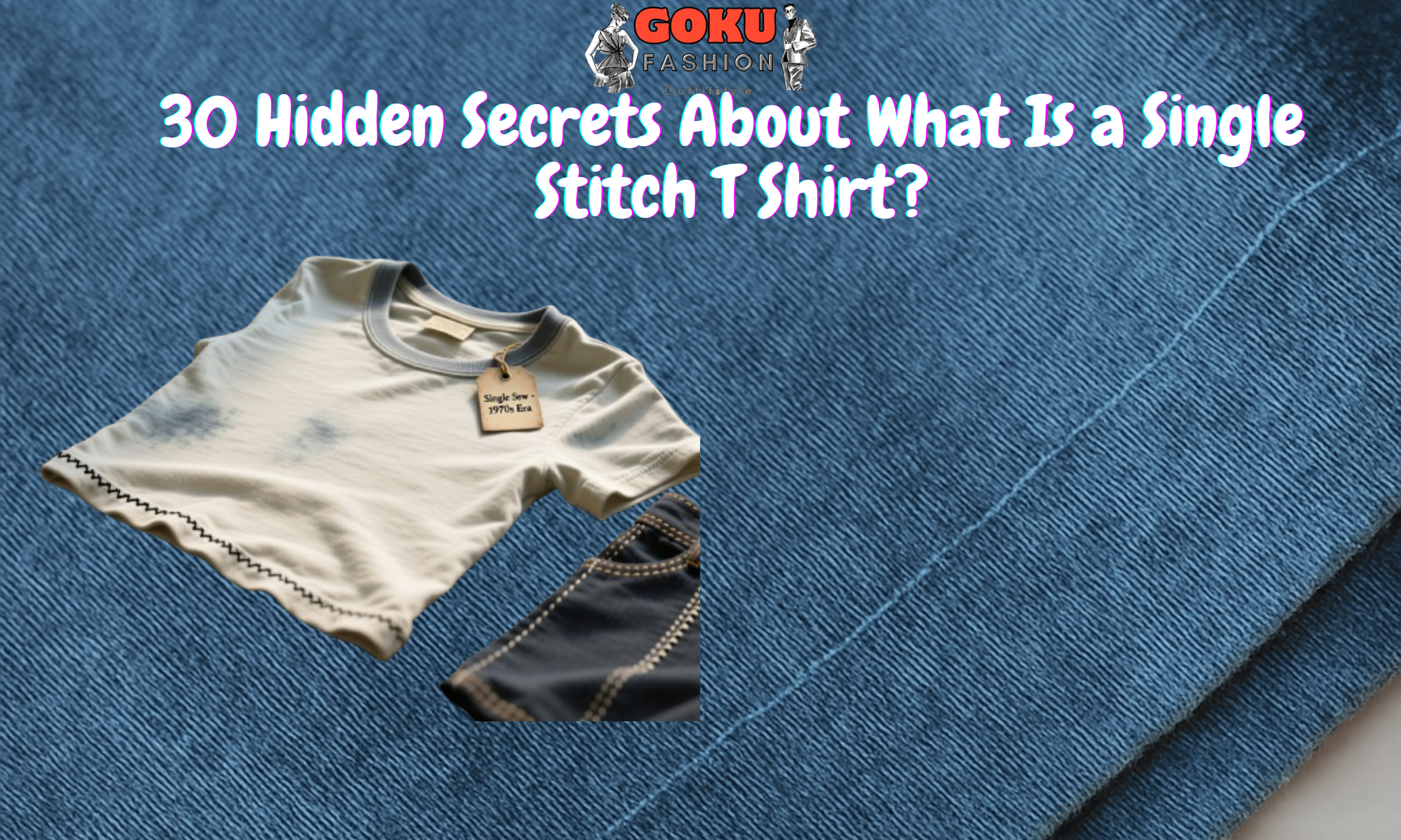 What Is a Single Stitch T Shirt