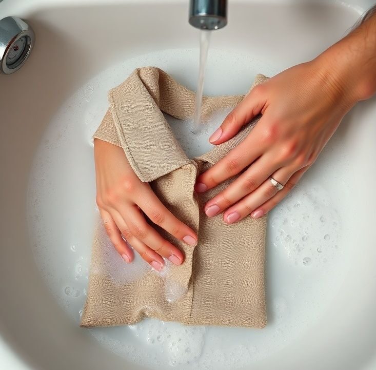 Hand-wash when it matters: delicate knits and embroidery