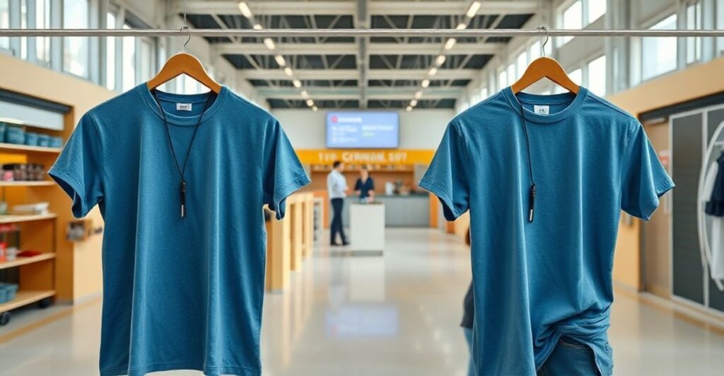 Open display security that stays shopper friendly