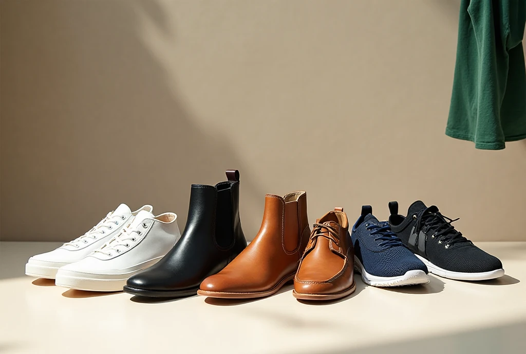 Shoe colors by occasion: sneakers to loafers