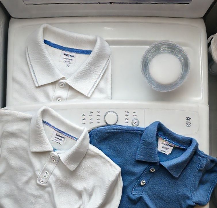 Step-by-step: how to wash polo t shirts (cotton, blends, performance) 