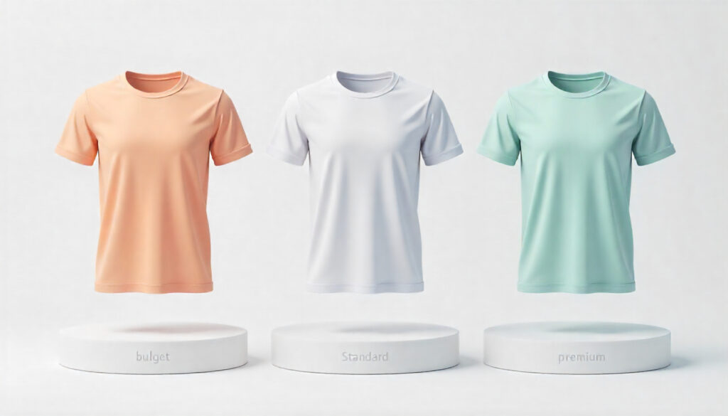 Typical Price Range to Produce One T‑Shirt Today