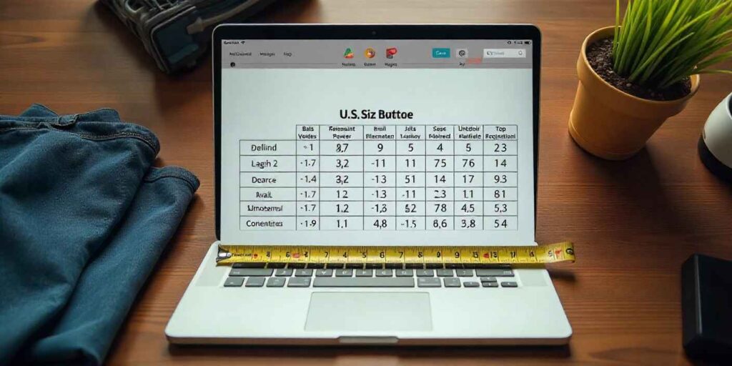 Reading size charts: chest, length, and sleeve openings 