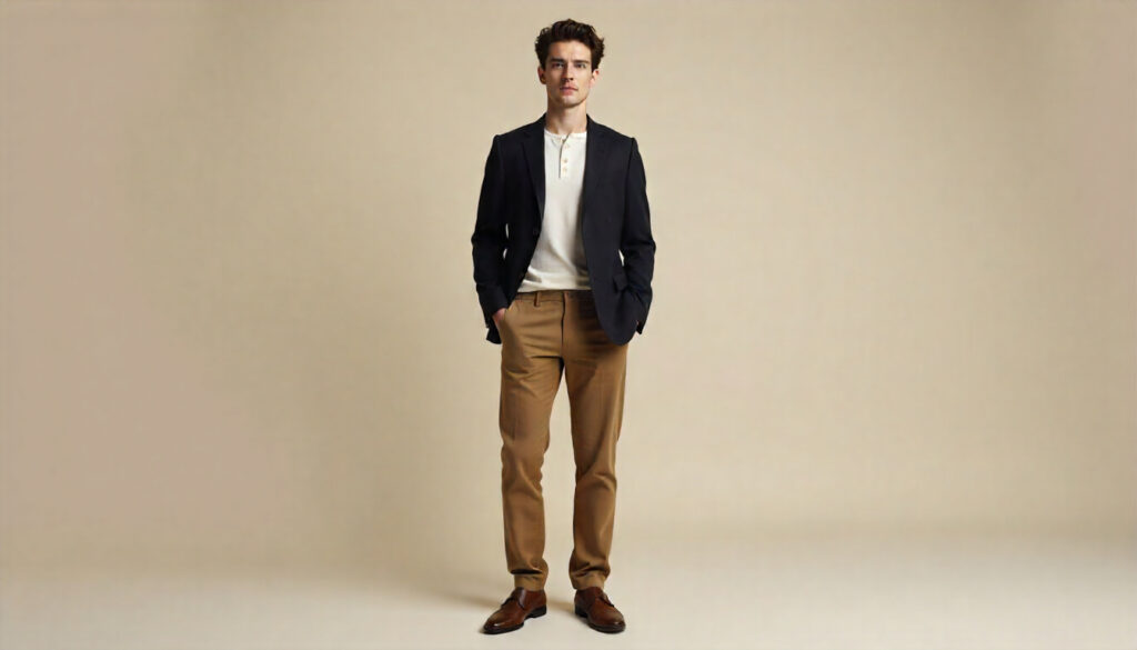 Sweaters: Henley Under Crewneck or Cardigan