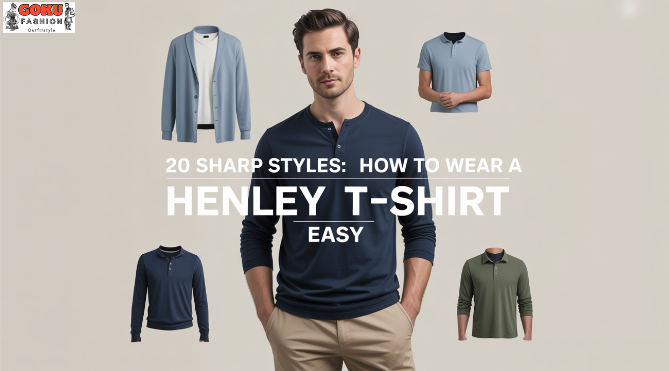 How to Wear a Henley T-Shirt