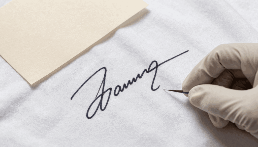 Protecting Autographs, Vinyl Prints, and Screen-Printed Graphics