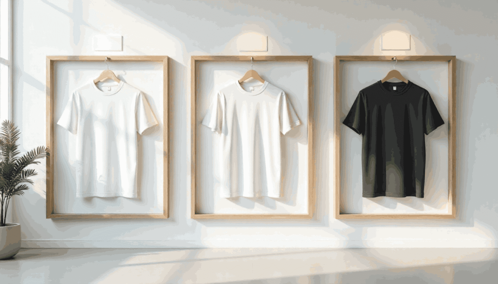 Choosing the Right Frame Style for a T-Shirt Display