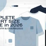 Complete T-Shirt Size Guide in 2026 (Men, Youth & Oversized)