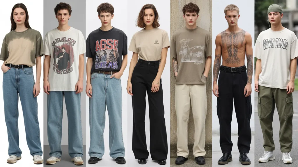 Era and Aesthetic-Based T-Shirt Styling